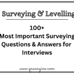 Surveying interview Questions