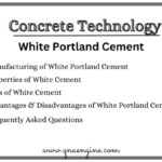 White portland cement