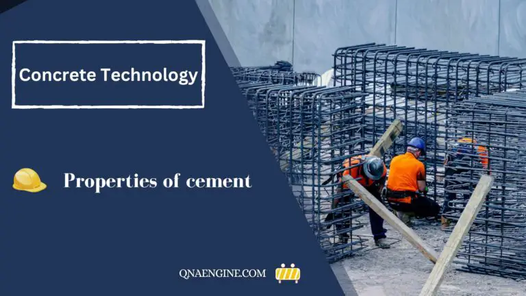 properties of cement