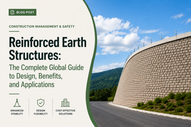 Reinforced Earth Structures: The Complete Global Guide to Design, Benefits, and Applications