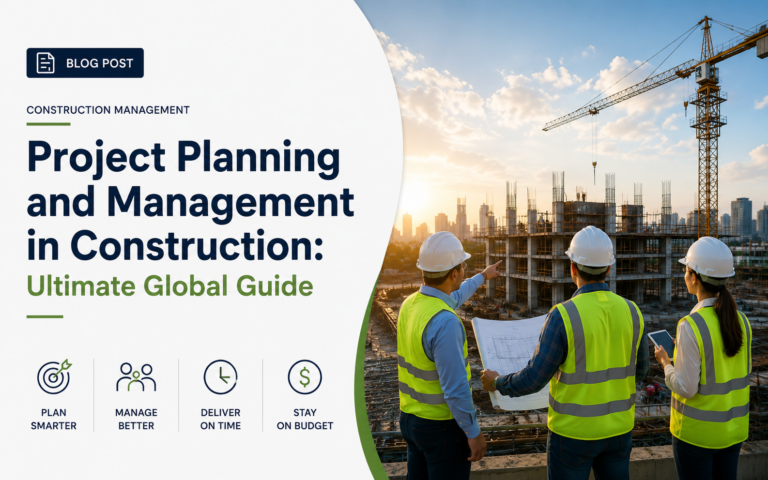 Project Planning and Management in Construction: Ultimate Global Guide