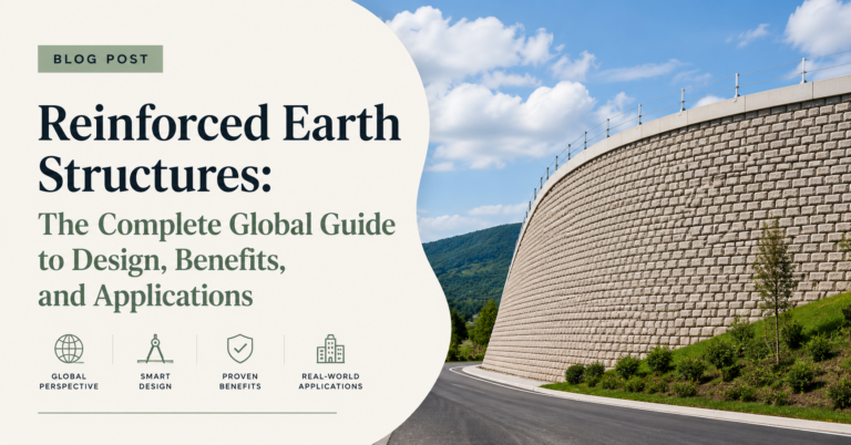 Reinforced Earth Structures: The Complete Global Guide to Design, Benefits, and Applications